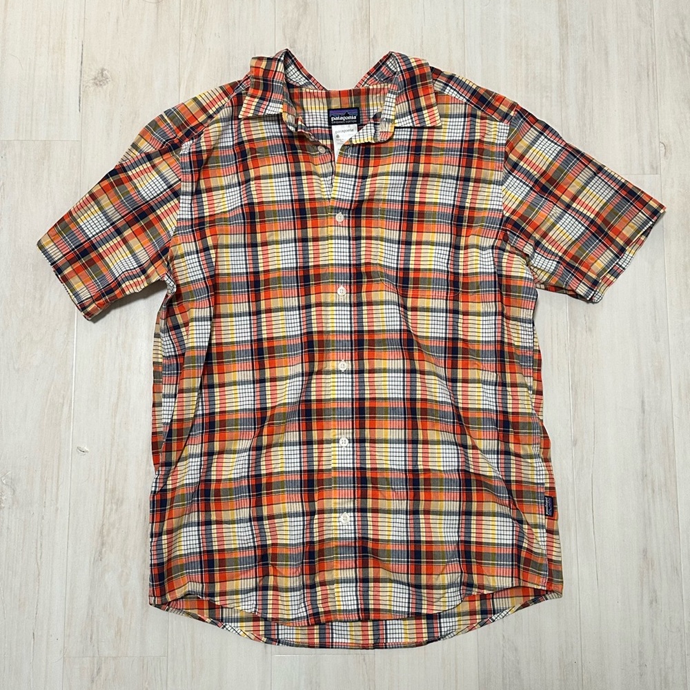 Patagonia Men's Multicolor Plaid Casual Shirt